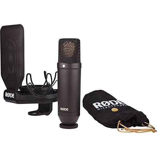 Rode Microphones NT1 KIT, Micrófono de Condensador, Negro