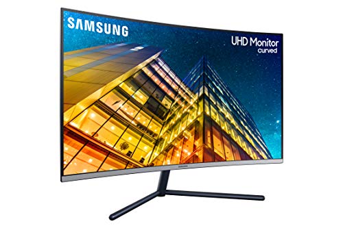 Samsung Monitor U32R590C | Monitor Curvo 32'' 4K sin marcos (LED, UHD, 60Hz, 4ms, 2500:1)