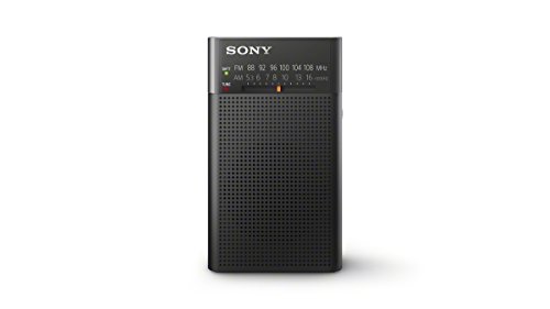 Sony ICF P26 - Radio, Personal, Analógica, AM,FM,MW, 87.5 - 108 MHz, 1 W, 5.7 cm, color Negro