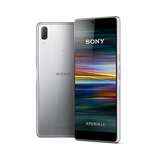 Sony Xperia L3 - Smartphone de 5,7" HD+ 18:9 (Octa-Core de 2 Ghz, 3 GB de RAM, 32 GB de memoria interna, cámara dual de 13+2 MP, Android 8.1) Dual Sim, Color Plata [Versión española]