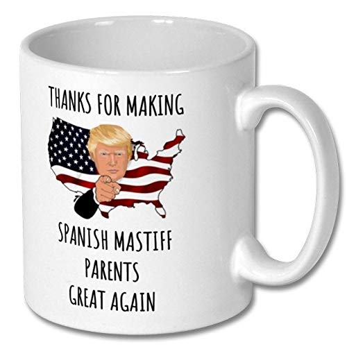 Taza de mastín español, mastín español, regalo mastín español mastín mamá, taza española mastín papá, mastín español, regalo de cumpleaños, boda, aniversario, regalo para madre padre