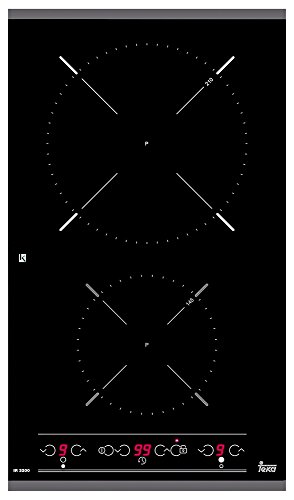 Teka IR 3200 Integrado Cerámico Negro - Placa (Integrado, Cerámico, Vidrio, Negro, 1800 W, 14,5 cm)