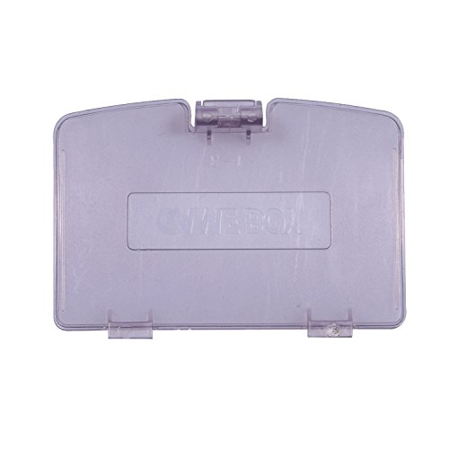Timorn Reemplazo Tapa del Compartimiento de la batería para Nintendo Game Boy Color (Púrpura Transparente)