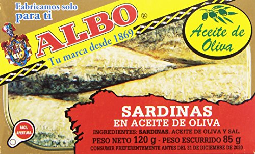 Albo Sardinas en Aceite de Oliva - 85 g