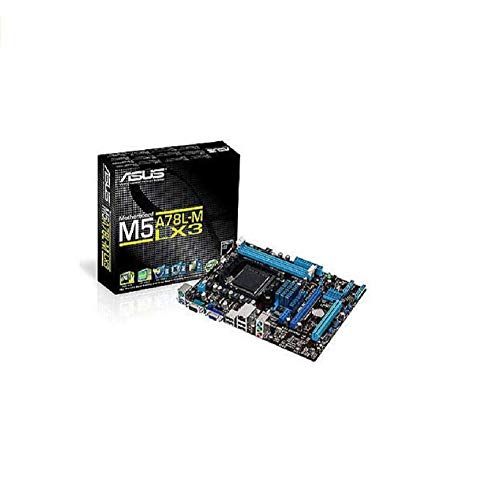 ASUS M5A78L-M LX3 - Placa base (DDR3-SDRAM, DIMM, Dual, AMD, Athlon, Athlon FX, Phenom, Sempron, Socket AM3+)