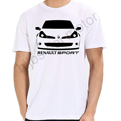 Camiseta Clio Sport f1 Team (Blanco, L)