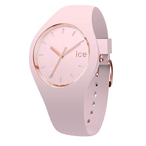 Ice-Watch - ICE glam pastel Pink lady - Reloj rosa para Mujer con Correa de silicona - 001069 (Medium)
