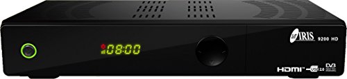 IRIS 9200 - Receptor de TV por satélite (WiFi, HDMI, DVB-S2 Full HD) color negro