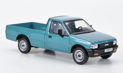 Opel Campo, met.-verde (ohne revista) , 1993, Modelo de Auto, modello completo, SpecialC.-40 1:43