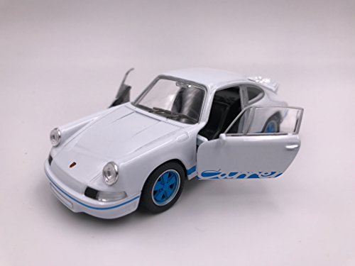 Producto de licencia de automóvil modelo Welly Porsche Carrera RS 2.7 1: 34-1: 39 Azul