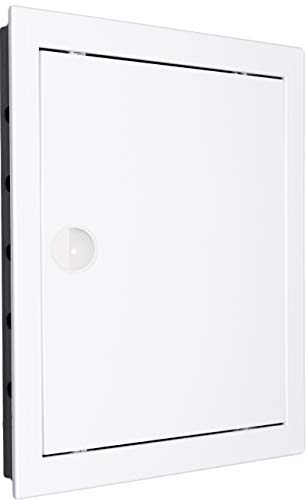 Puerta de inspección, compuerta de revisión, plástico ABS de alta calidad en color blanco -