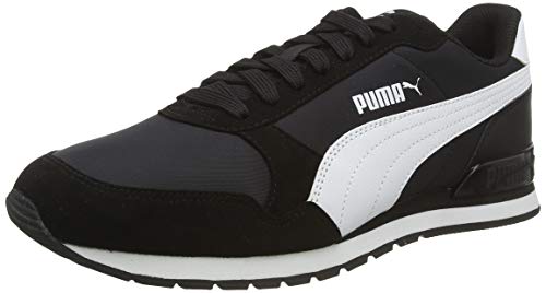 PUMA ST Runner V2 NL, Zapatillas Unisex Adulto, Negro Black White, 44.5 EU