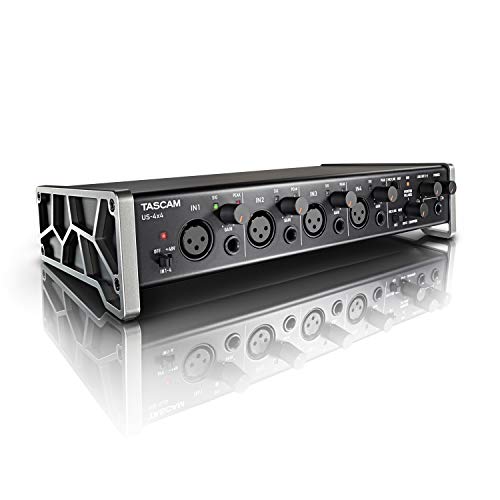 Tascam US-4x4 – Interfaz audio/MIDI USB (4 entradas, 4 salidas)