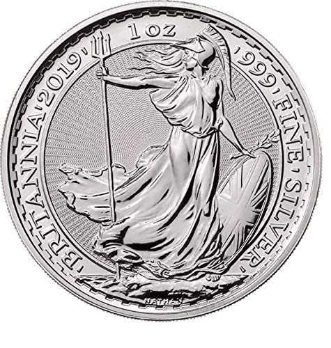 2019 Silver Britannia Collectible Coin by The Royal Mint .999 Silver 1 oz Coin