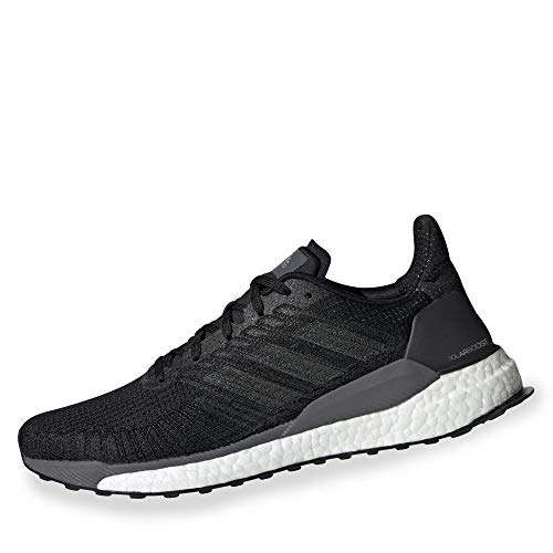adidas Solarboost 19, Running Shoe Hombre-Zapatillas de Deporte, Core Black/Carbon/Grey, 42 EU
