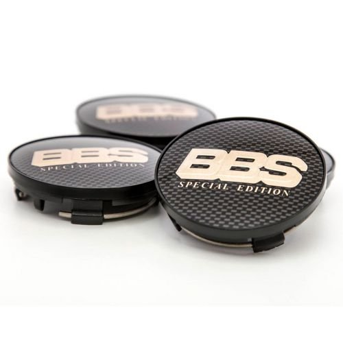 BBS Símbolo Discos 1 Juego de bronce de carbono 70,6 mm nabenabdeckung Special Edition