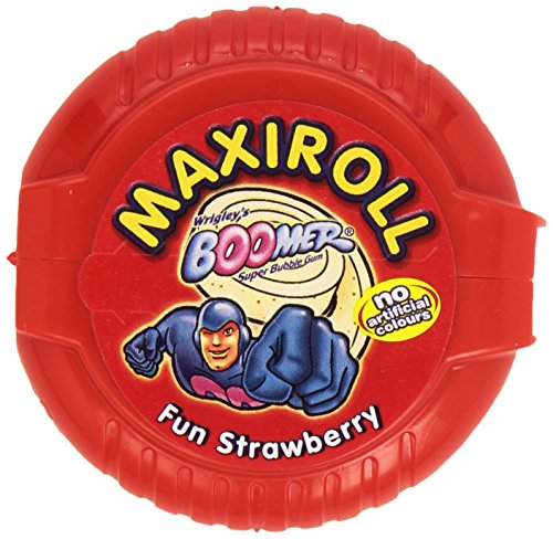 Boomer - Chicle Maxi-Roll Fresa