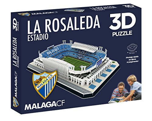 Eleven Force Puzzle Estadio 3D La Rosaleda (Málaga CF) (63461), Multicolor, Ninguna (1)