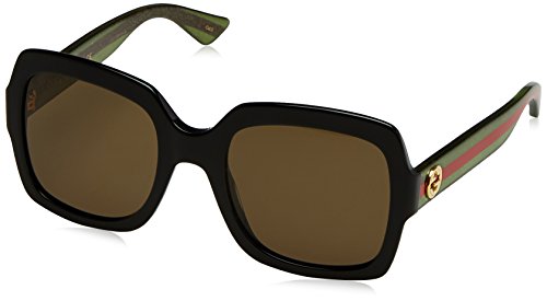 Gucci GG0036S, Gafas de Sol para Mujer, Black, 54