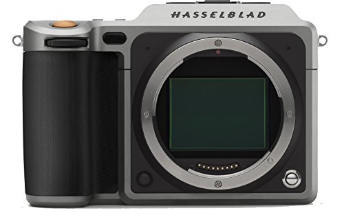 Hasselblad X1D - Cámara Digital sin Espejo (CMOS 50 megapíxeles, Ranuras Dobles para Tarjetas SD, obturación de 60 Minutos a 1/2000 de Segundo)