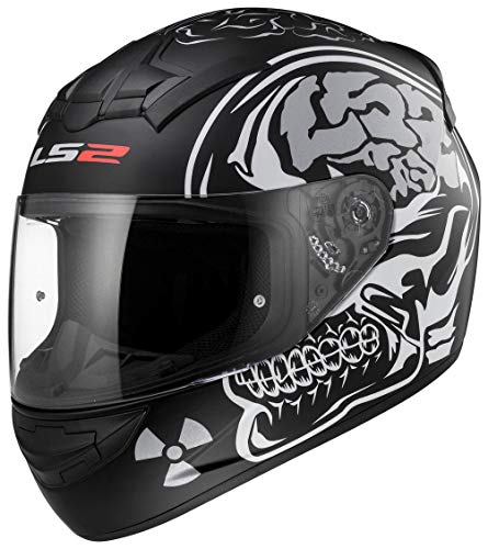 LS2 FF352 nueva rayos X Full Face casco de ciclo de Motor para bicicleta de carreras de Crash ciudad UK legal en carretera y pasamontañas