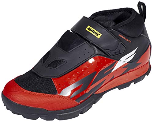Mavic Deemax Elite - Zapatillas Hombre - Rojo/Negro Talla del Calzado EU 46 2019