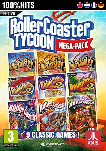 Mindscape Rollercoaster Tycoon Megapack, PC vídeo - Juego (PC, Simulación, E (para todos))