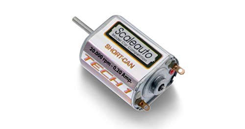 Scaleauto SC-0014b Scaleauto SC-14/2 Motor Without Pinions -Tech 1- Silver