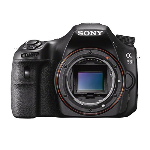 Sony SLT-A58K - Cámara de formato medio de 20 Mp (objetivo 18-55mm f/3.5, pantalla de 3", zoom óptico 3x, estabilizador óptica), negro