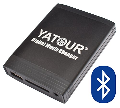 Yatour YTM06-VW12-BT Adaptador de musica digital para coche USB, SD AUX MP3-Player Bluetooth manos libres para VW 12 Pin