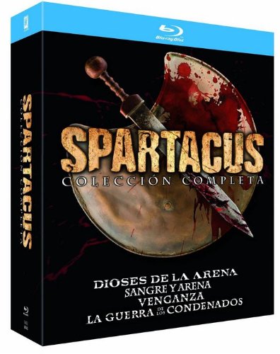 Coleccion Spartacus (Dioses De La Arena+Sangre Y Arena+Venganza+La Guerra De Los Condenados) Blu-Ray [Blu-ray]