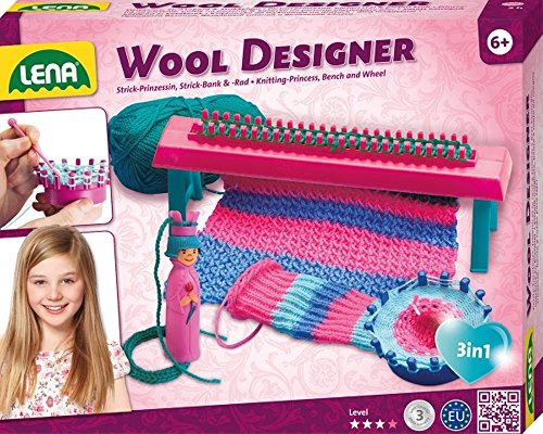 Lena 42681 Juego de Manualidades Woll – Designer