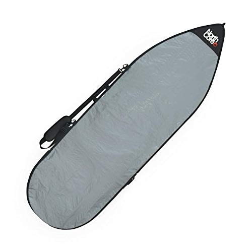 Northcore New Addiction Shortboard/Fish/Hybrid Surfboard Bag Funda para Skateboard, Adultos Unisex, Gris (Gris), 6,4''