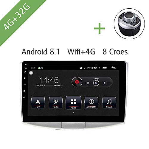 Android 8.1 Reproductor multimedia del coche DVD del coche para VW / Volkswagen Passat B6 / B7 / Magotan / CC 10.1 "4G / 32G Radio GPS de coche