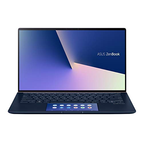 ASUS ZenBook 14 UX434FAC-A5188T - Portátil de 14" FullHD (Intel Core i7-10510U, 16GB RAM, 512GB SSD, Intel Graphics, Windows 10 Home) Azul Real - Teclado QWERTY Español