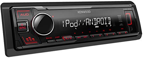 Autorradio Deckless KENWOOD KMM-205 con USB, AUX IN