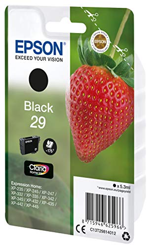 Epson C13T29814022 - Cartucho de tinta, standard, color negro
