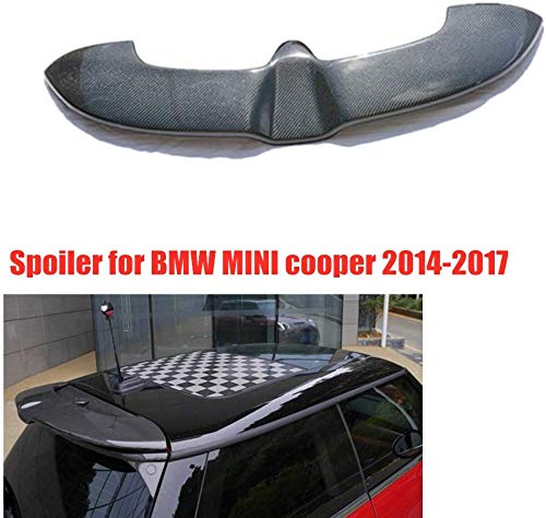 HYNB Spoiler Trasero de Carbono alerón Trasero para BMW Mini Cooper F55 F56 2014 2015 2016 2017 2018, Accesorios de Deporte de Labio de Ventana de Maletero