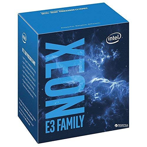 Intel BX80662E31220V5 - Procesador Intel Xeon E3-1220 v5, Socket LGA 1151 (3 GHz, 3.5 GHz Turbo, 8 MB Smart Cache, Ventilador)
