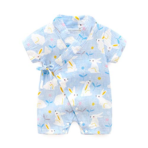 Kimono Robe Bebé Recién Nacido Mameluco Infantil Pijamas Ropa De Verano