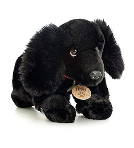 LUPO el Perro de Cocker Negro Juguetes Afelpados Suaves 35 cm Por Toyland [Juguete]