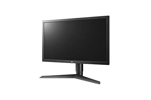 Monitor LCD de LG 24GL650 de 23,6 Pulgadas para Juegos, 1920 x 1080, 16:9, 144 Hz, Altura Ajustable, Color Negro, 24GL650-B