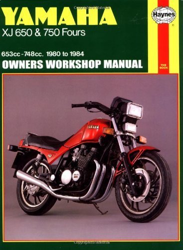 Yamaha XJ 650 and XJ 750 Fours Owners Workshop Manual, No. M738: '80-'84 1st (first) by Haynes, John (1988) Paperback
