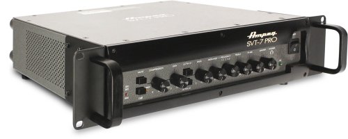 Ampeg SVT-7PRO Bass Head Alámbrico Negro - Amplificador de Audio (D, 5%, 72 dB, -12-12 dB, 1000 W, 600 W)