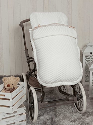 Babyline Sweet - Saco de silla de paseo, color blanco