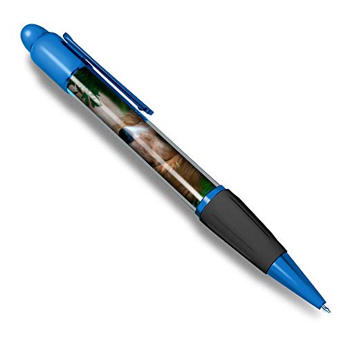 Bonito y cómodo bolígrafo azul (tinta negra) – Inglés Cocker Spaniel Dog Puppy #12509