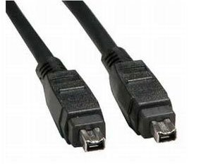 Cable Firewire DV a PC, 4 conectores a 4, 1,8 metros, IEEE1394