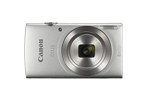 Canon IXUS 185 - Cámara compacta de 20 MP (pantalla de 2.7", Digic 4+, 16x ZoomPlus, vídeo HD, modo Smart Auto, Date Button, Easy Auto) plata