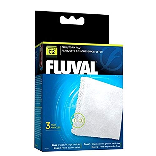 Fluval Esponja para la Filtración Mecánica en Foamex/Poliéster para Filtro C2
