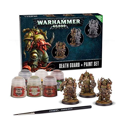 Games Workshop Warhammer 40K - Death Guard + Paint Set